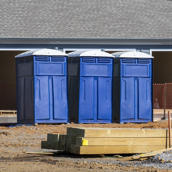 what is the cost difference between standard and deluxe porta potty rentals in Whitesboro OK
